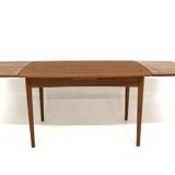 Teak "wallet" dining table, Denmark, 1960s