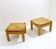 Pair of Mid Century square Pine Coffee Tables in the style of Ilmari Tapiovaara