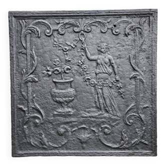 Plaque cheminée 65 x 65 cm