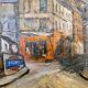 Oil by J. Pineau XX - Montmartre