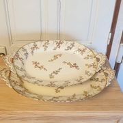 2 Louis XV Dishes from Sarreguemines
