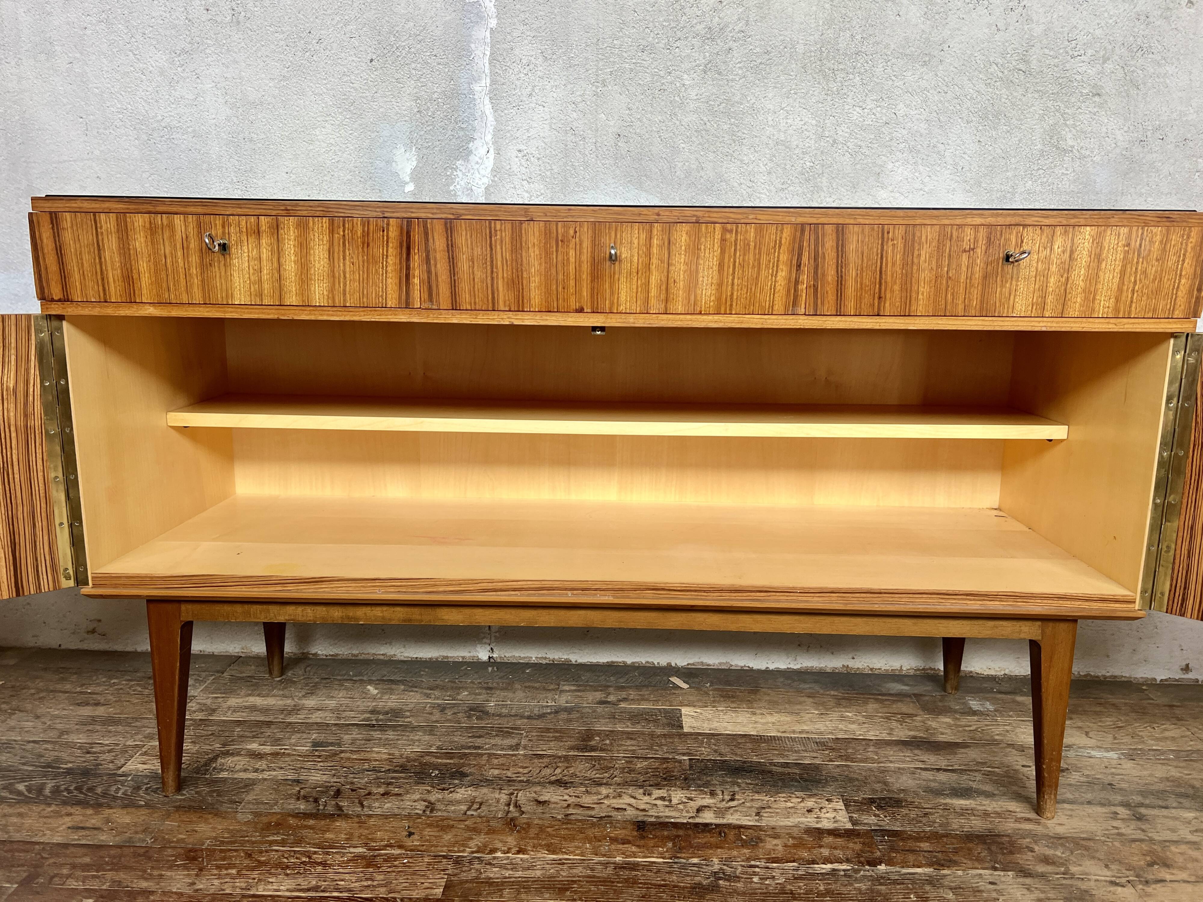 Vintage rosewood sideboard by WK Möbel