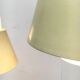 Glass and metal suspensions from the Mid-Century period, set of 2.