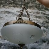 Vintage Art Nouveau style pendant light