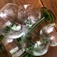 6  verres "ballon" vin d'Alsace cristal