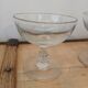 4 antique champagne glasses