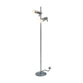Lampadaire bauhaus deux feux vintage
