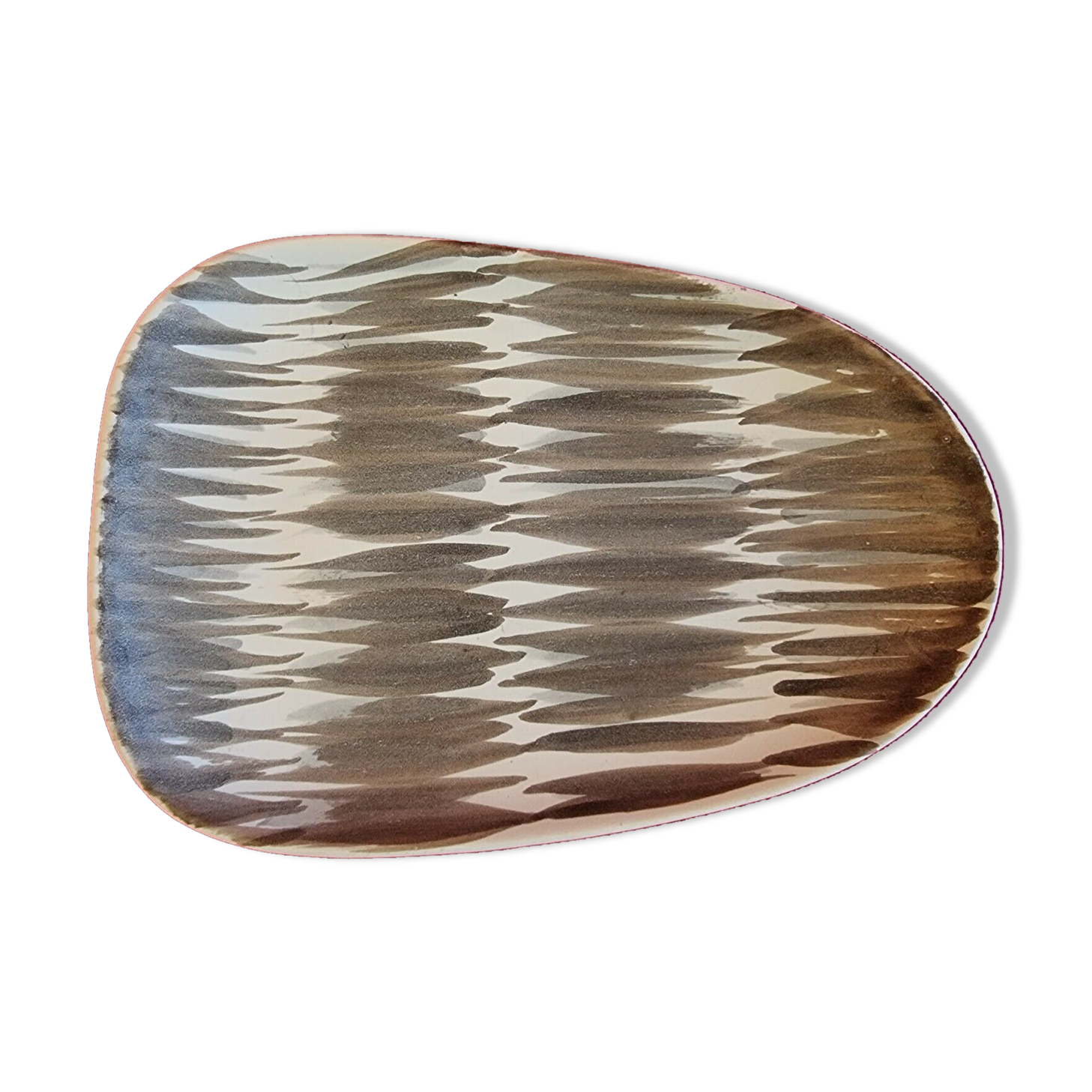 Empty dish ceramic pocket Niderviller