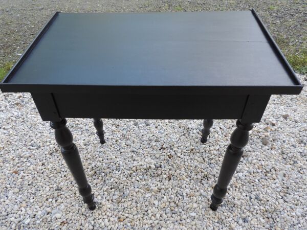 Table d'appoint ancienne relookée