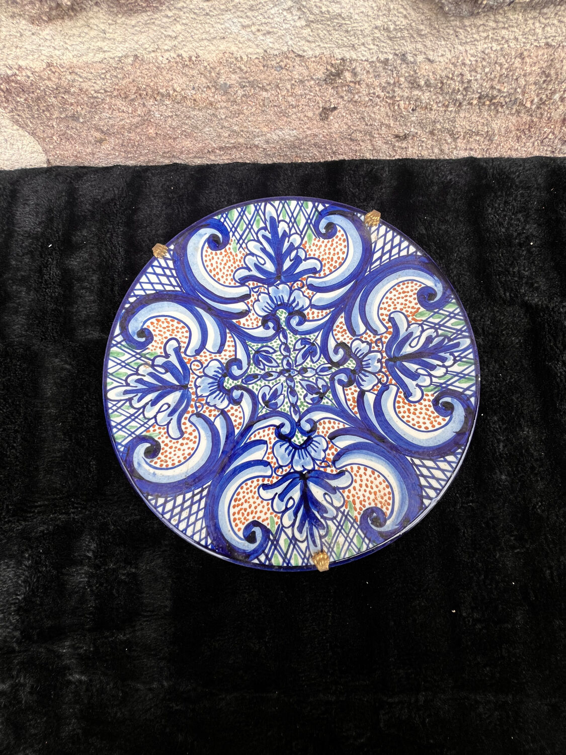 Plat décorative