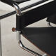 Paire de fauteuils Wassily noir, Italie 1980
