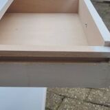 50s boarding school bedside table