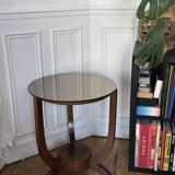 Vintage Art Deco Pedestal Table