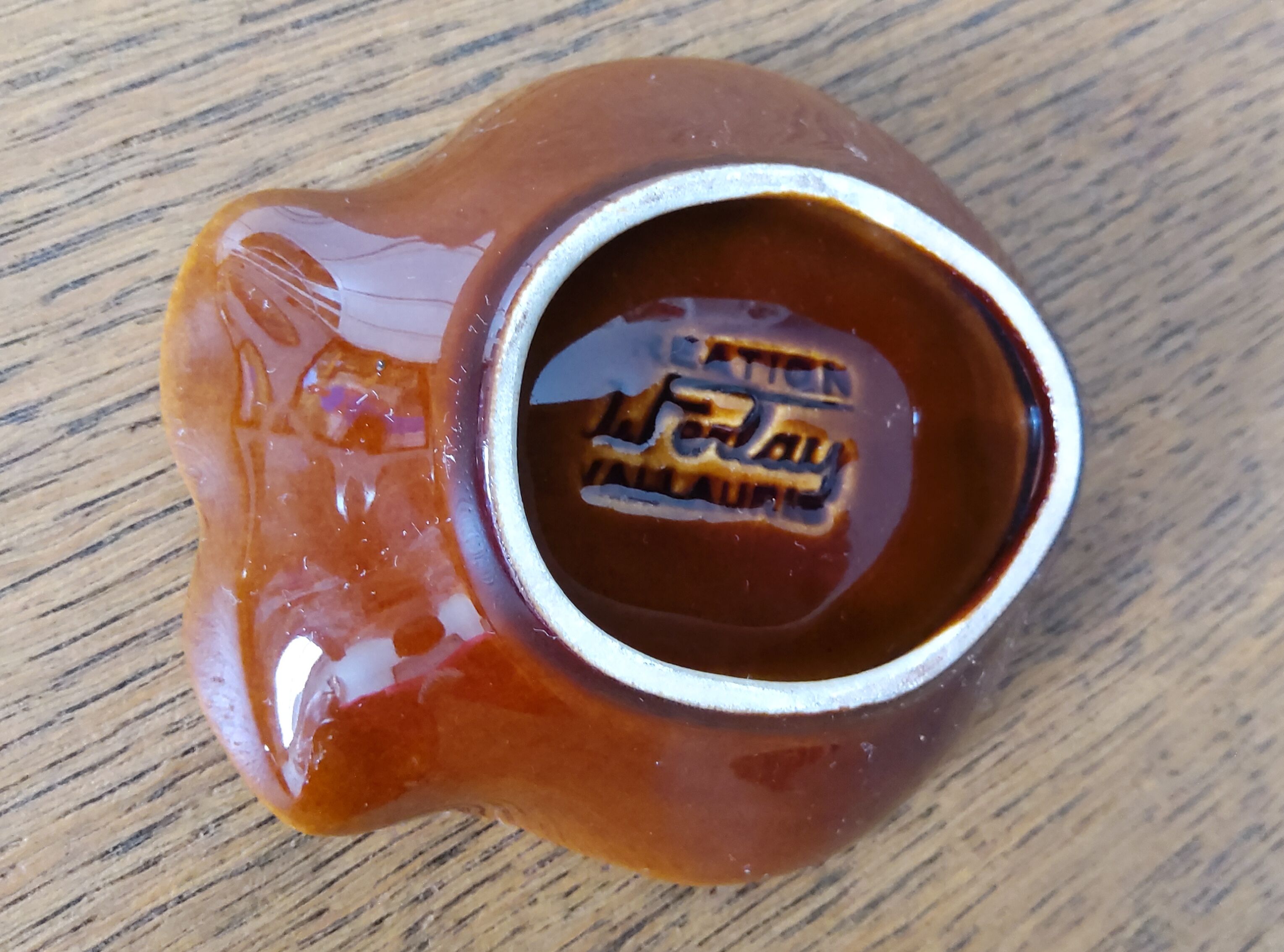 3 empty pocket signed Vallauris