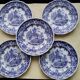 5 assiettes plates Lunéville Tradition spécial grand feu