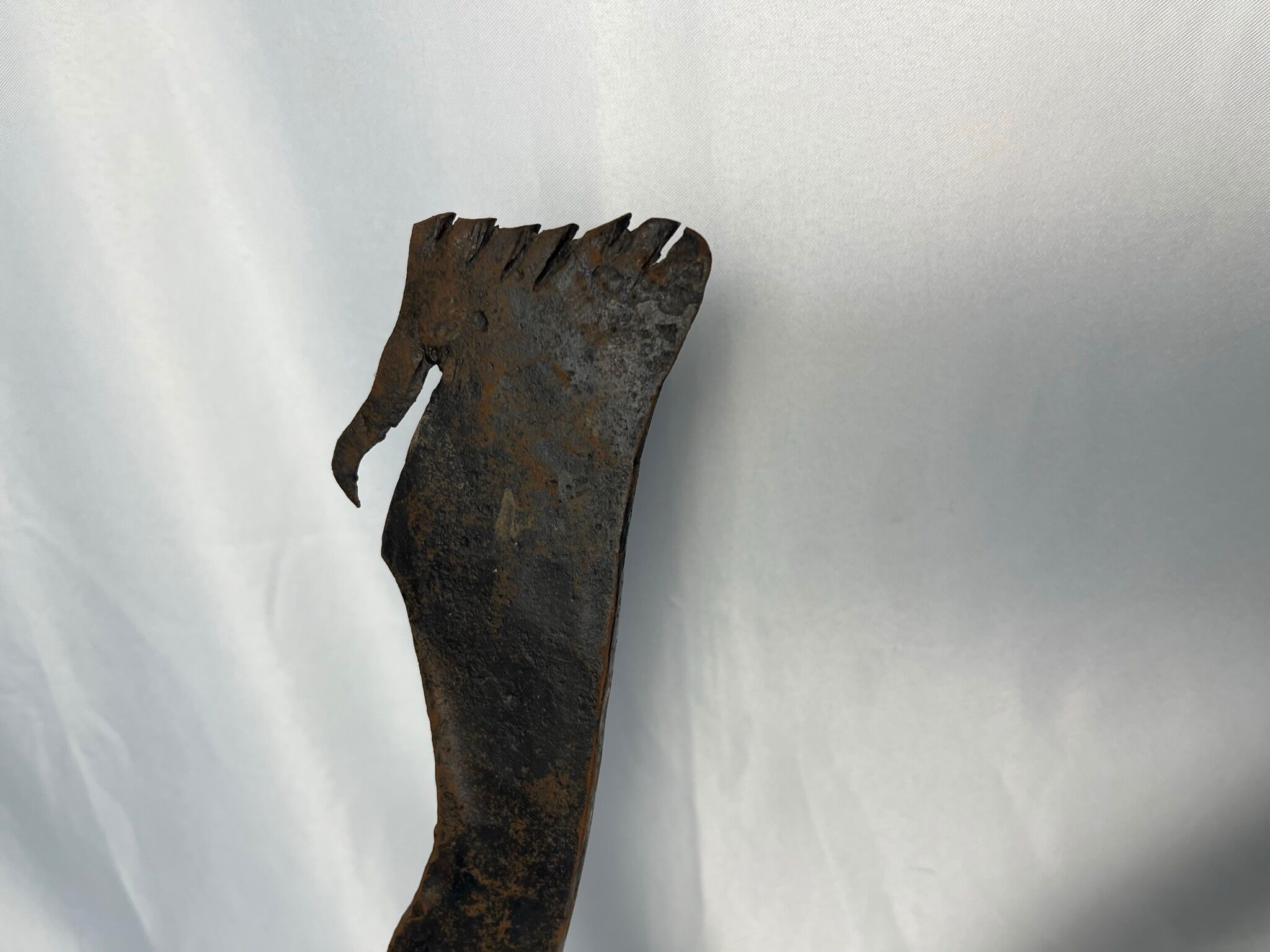 Vintage sculpture metal G. Raveneau circa 1970
