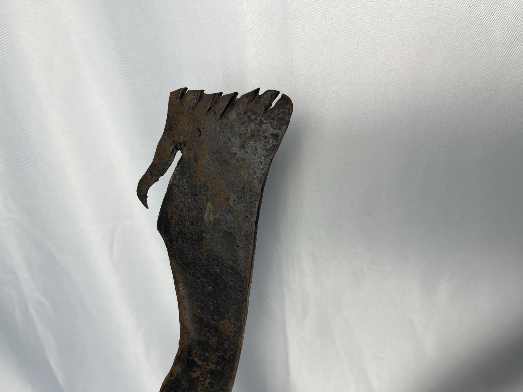 Vintage sculpture metal G. Raveneau circa 1970