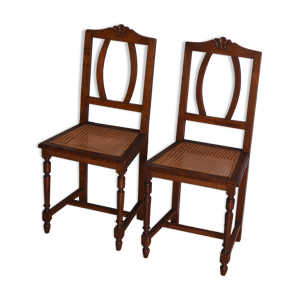 Paire de chaises, années - 1930