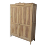 Armoire en bois naturel lingère