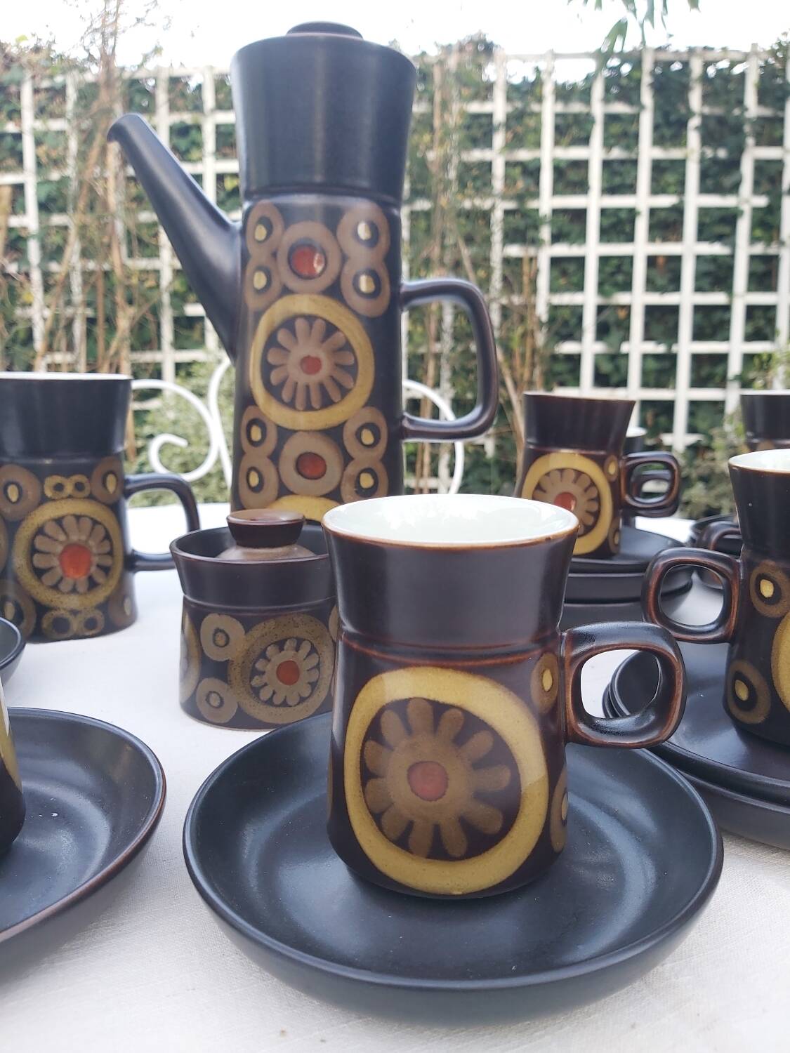 English coffee service DENBY