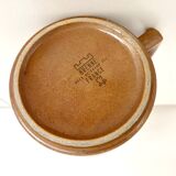 Set of 8 coffee traps, 4 mugs, 10 sub-section of gres de brenne