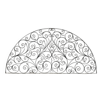 Wrought iron gates