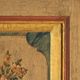 Antique baroque wardrobe painted in pine – Austro-Hungarian Empire, Year 1794