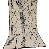 Moroccan carpet beni ourain 278x150cm