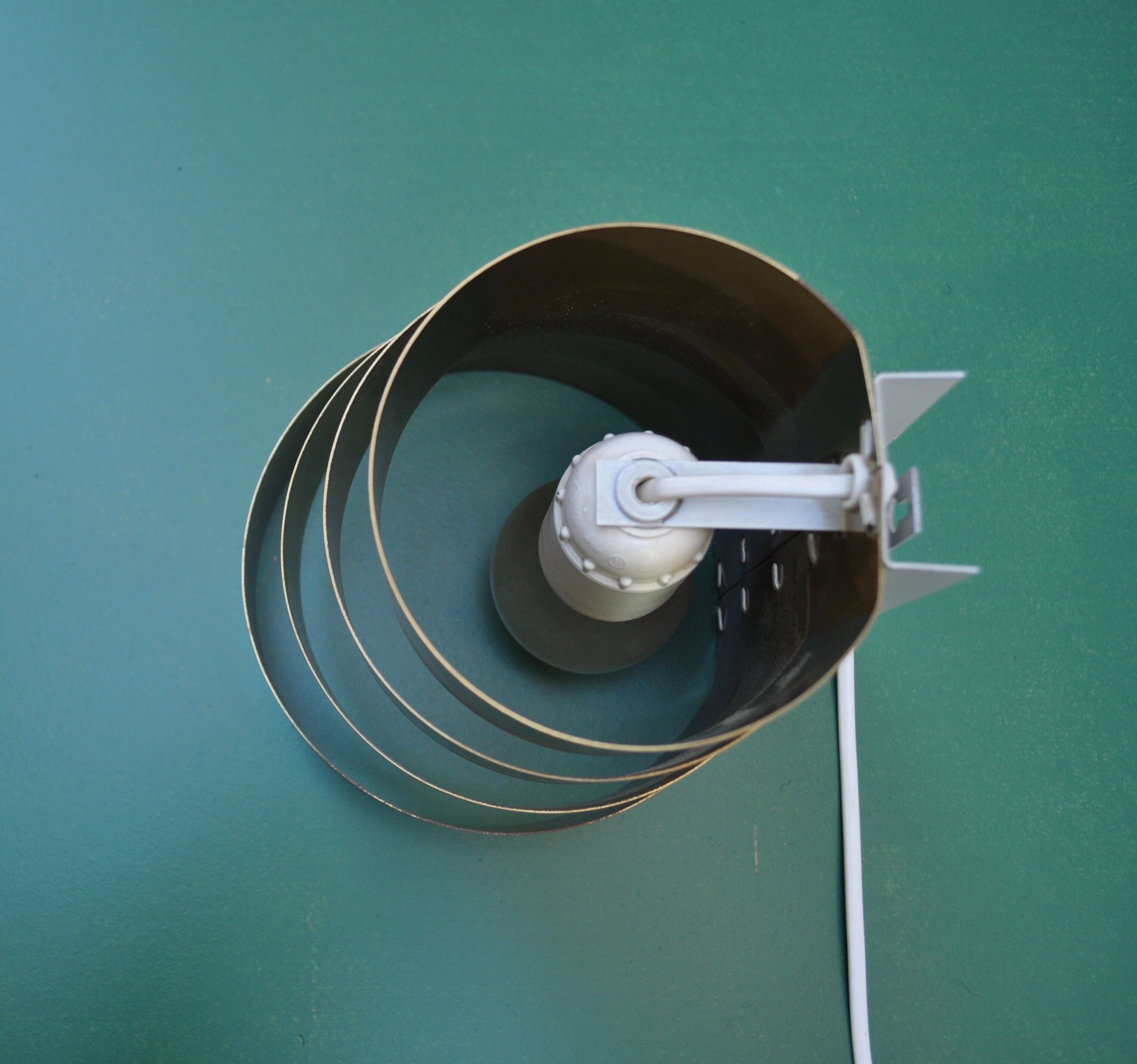 Brass wall lamp "V312" Hans-Agne Jakobsson Sweden 1960's