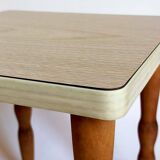 Saddle with turned wooden legs