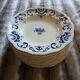 11 assiettes creuses "Rouennais " de Longchamp 