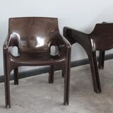 Gaudi chairs by Vico Magistretti for Artemide 1970s