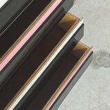 Commode U 453 Rose 8 drawers Jiri Jiroutek for Interior Prague 1962