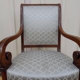 Pair of armchairs restoration style Charles X