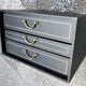 Furniture 3 drawers old vintage housewife