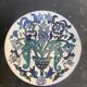 Small oriental plate, decorative, handmade, vintage and collector
