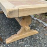 Table monastère décapée