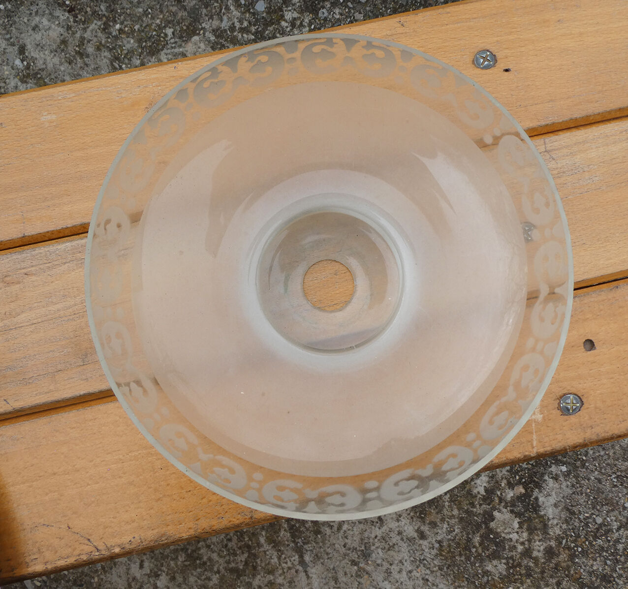 Lot of 5 art deco lampshades