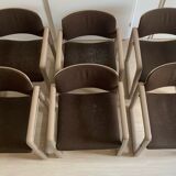 Ensemble de 6 chaises à manger kembo (gispen) ypsilon