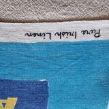 Vintage air france decoration linen, guy georget, wall art