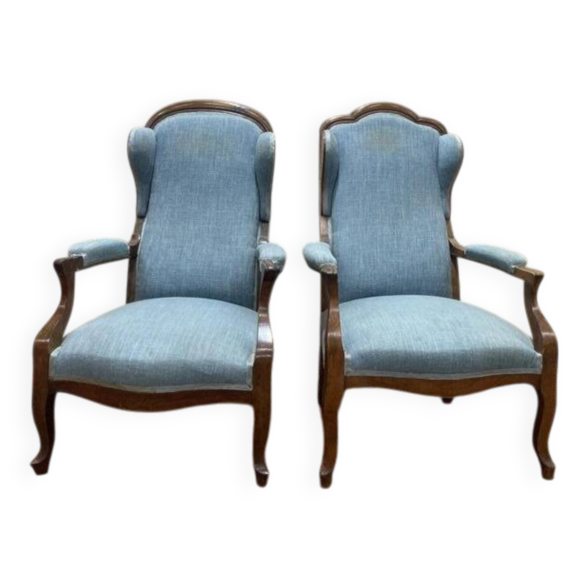 Paire de fauteuils Voltaire Louis Philippe