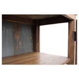 Solid wood glazed sideboard