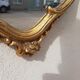 Pair of mirror Baroque style Louis XV gilded