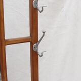 Vintage wooden wall dressing room