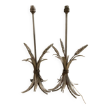 Pair of vintage designer cob lamps 1970