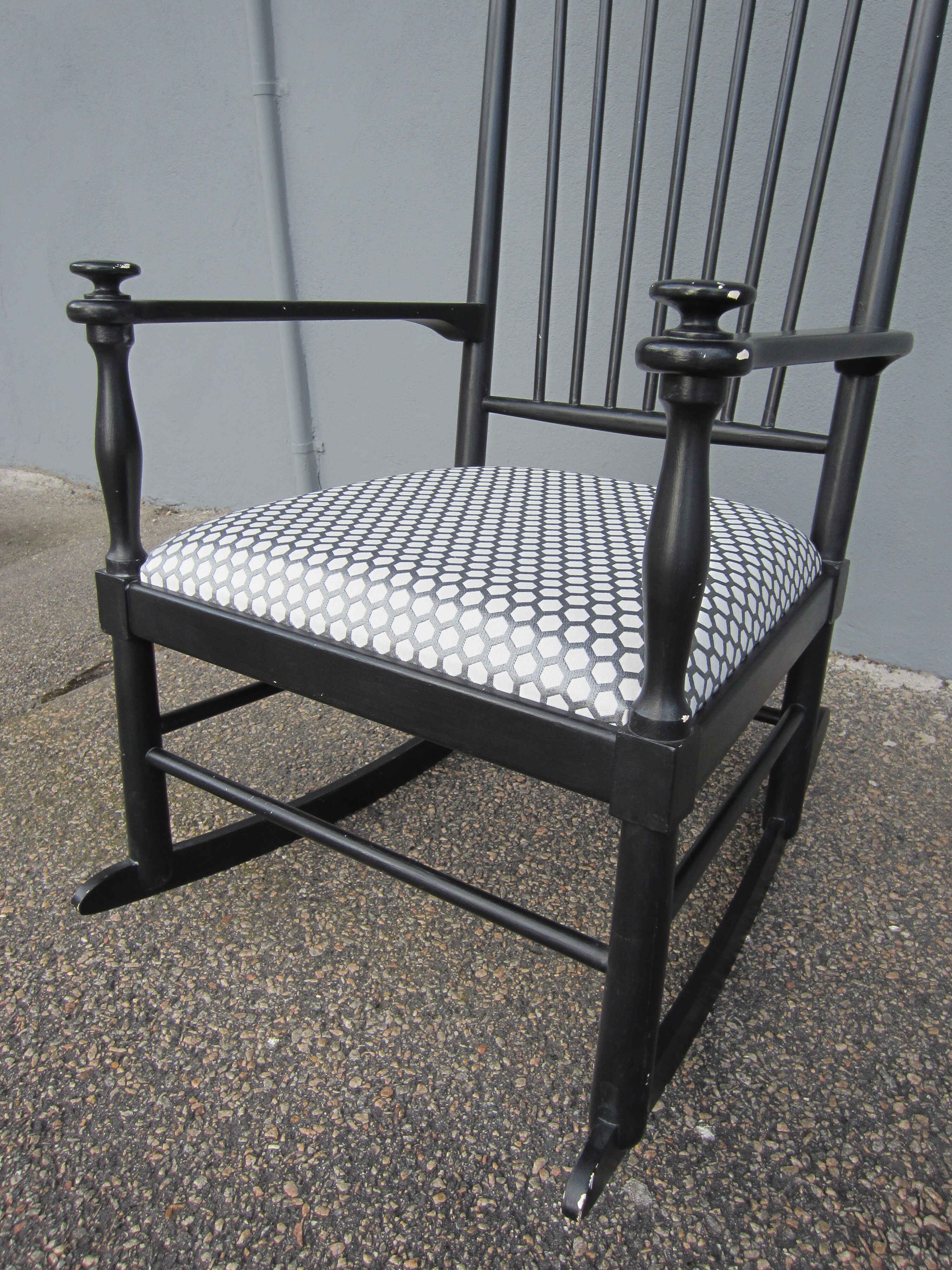 Isabella Scandinavian rocking chair by Karl-Axel Andersson for Gemla