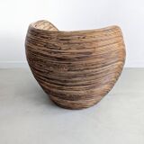 Pencil Reed 'Sarang' Chair by Habitat 1980s