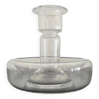 Kosta Boda Handmade Double Crystal Flower Holder