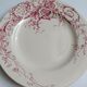 Joinville decorative plate KG Lunéville rose