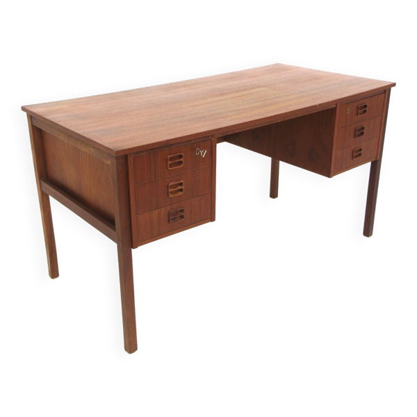 Bureau scandinave en teck, Danemark, 1960